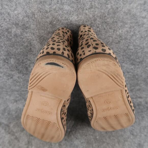 Cat & Jack Shoe Girls 4 Bootie Animal Print Casual Kid Brown Side Zip Ankle Boot - Picture 11 of 12